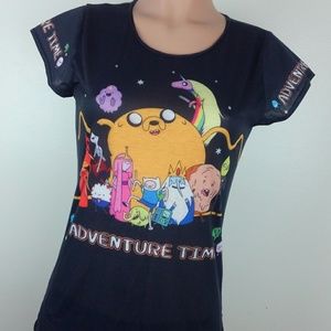 Adventure Time Cartoon Network Sheer Thin Shirt